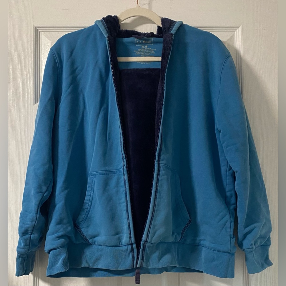 L.L. Bean Blue Bomber Jacket